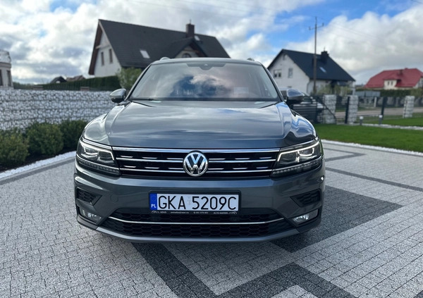Volkswagen Tiguan Allspace cena 119500 przebieg: 133000, rok produkcji 2018 z Ujście małe 466